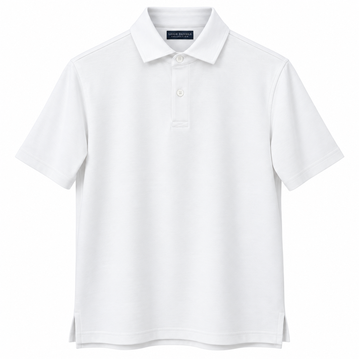 Short Sleeve Pullover with Cutaway Collar