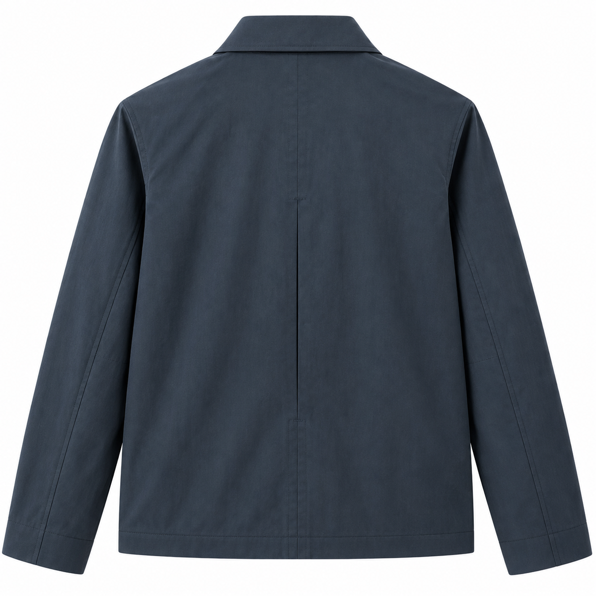 Long Sleeve Lightweight Double Zipper Jacket with Collar